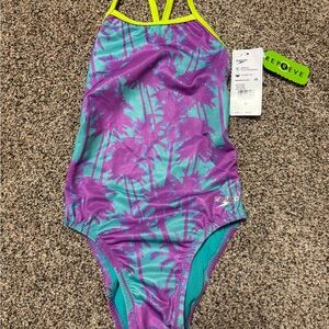 Speedo NWT Women’s 20 Competitive Endurance one piece crossback bathing suit